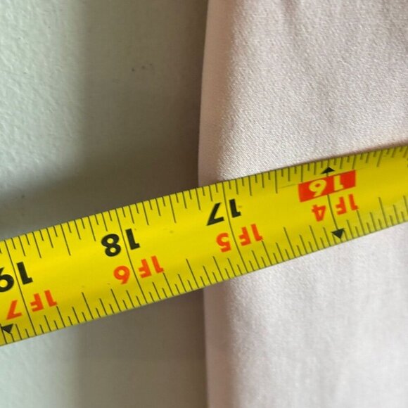 Zara Womens Bloggers Favorite Strapless Satin Effect Jumpsuit Pale Pink Medium - Picture 3 of 13